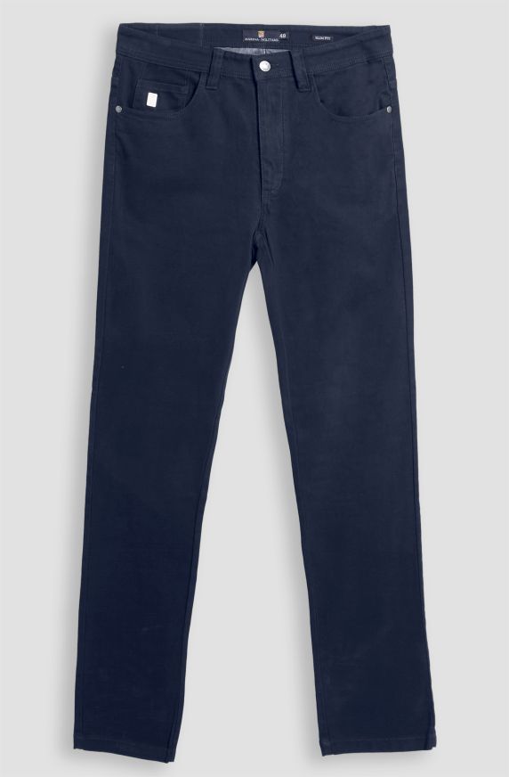 Classic men's five-pocket cotton trousers