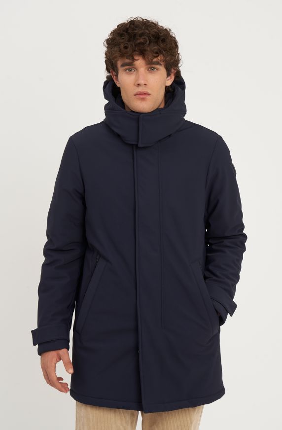 Padded jacket with hood