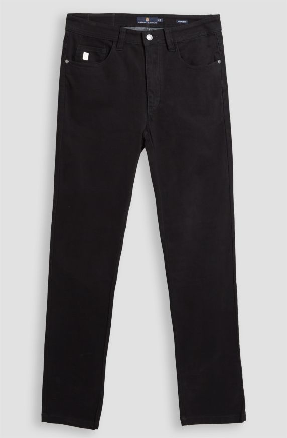 Classic men's five-pocket cotton trousers