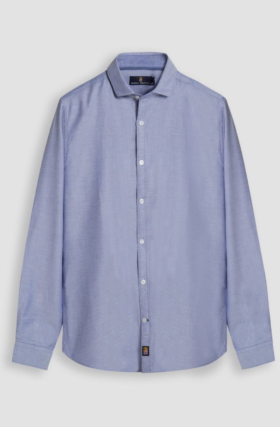 Classic men's shirt in cotton oxford