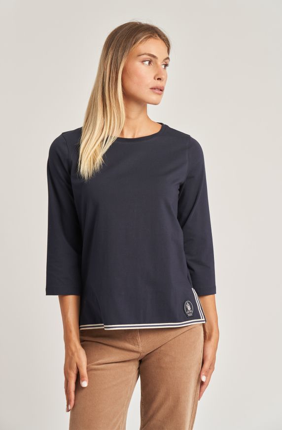 Amerigo Vespucci women's crew-neck cotton t-shirt