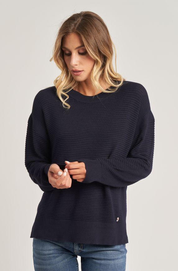 Women's viscose blend oversized sweater