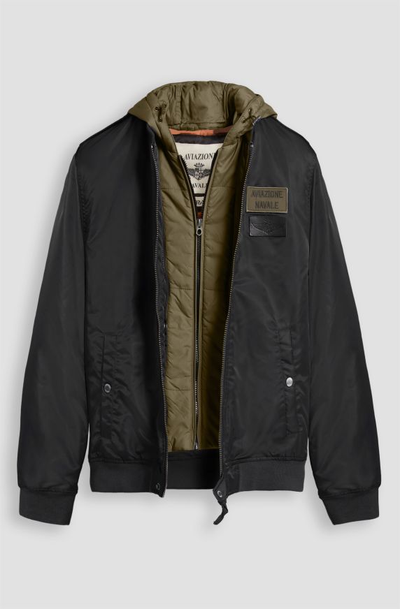 Men's Naval Aviation bomber jacket in nylon