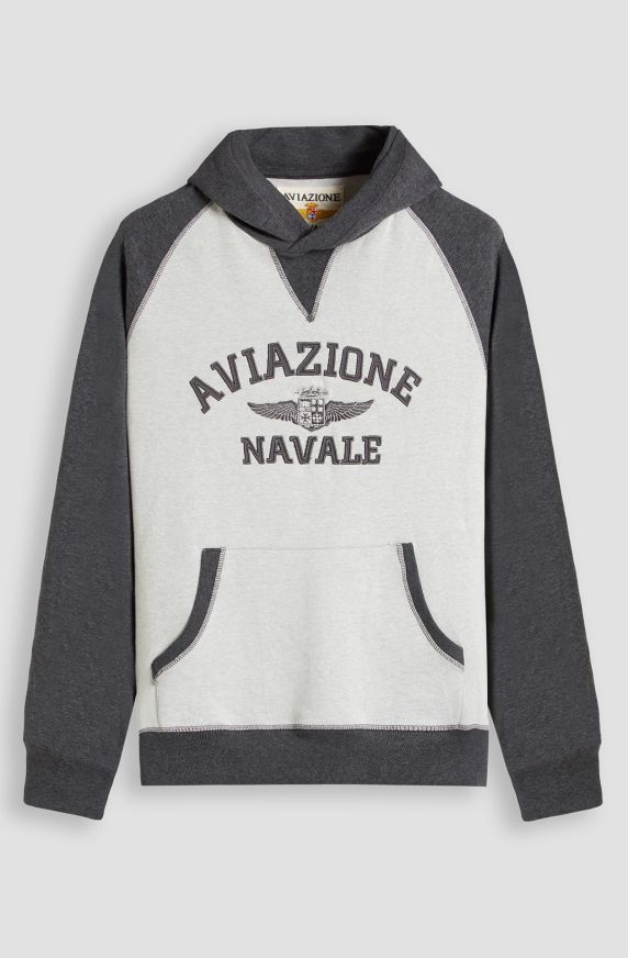 Naval Aviation men's cotton sweatshirt with hood