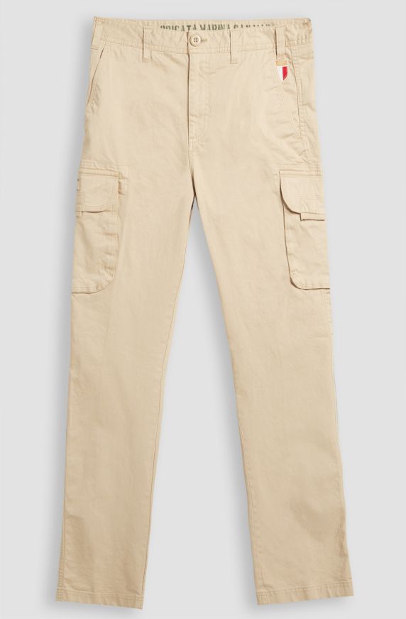 Brigata Marina San Marco men's cargo trousers in cotton