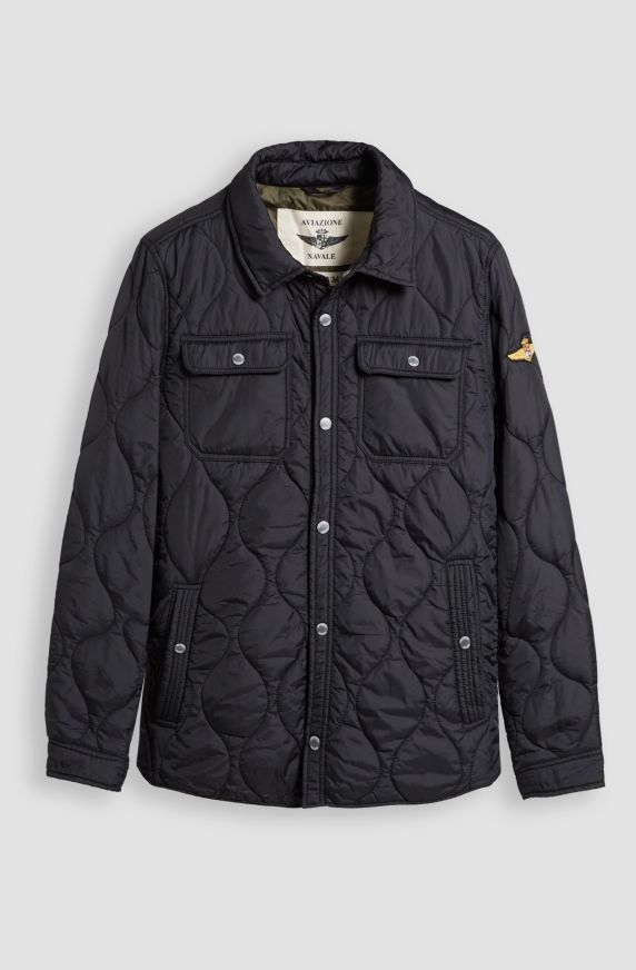 Men's Naval Aviation jacket in quilted nylon