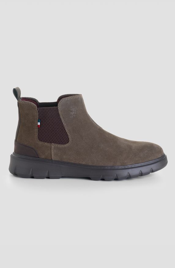 Men's Chelsea Boot in Suede Leather