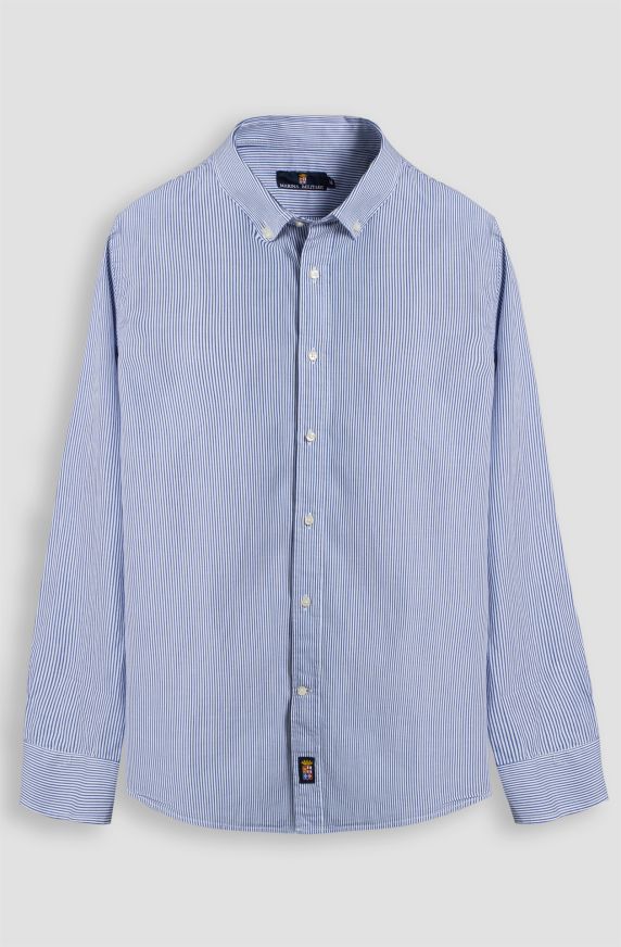 Camicia uomo cotone botton down