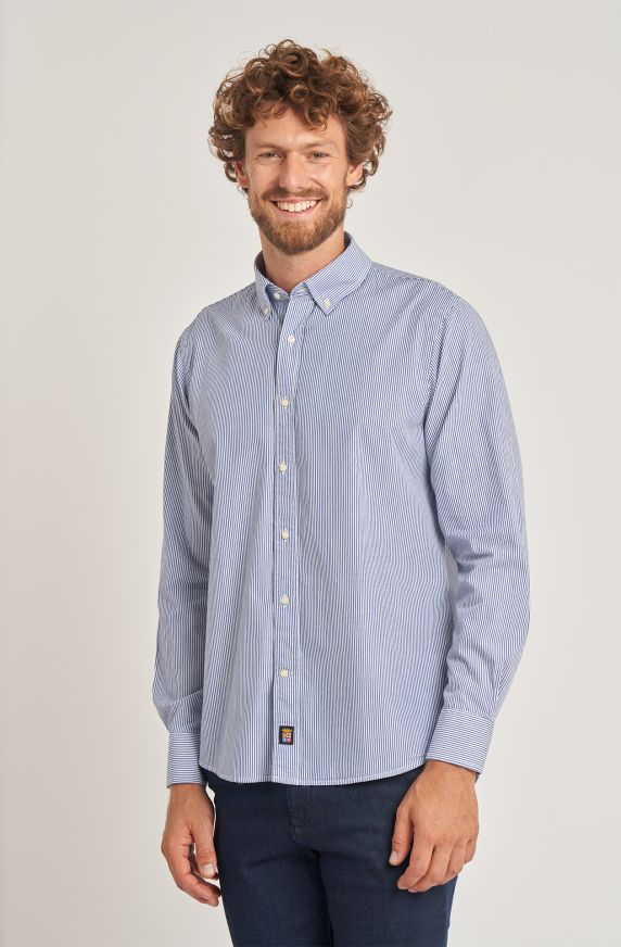 Men's cotton button-down shirt