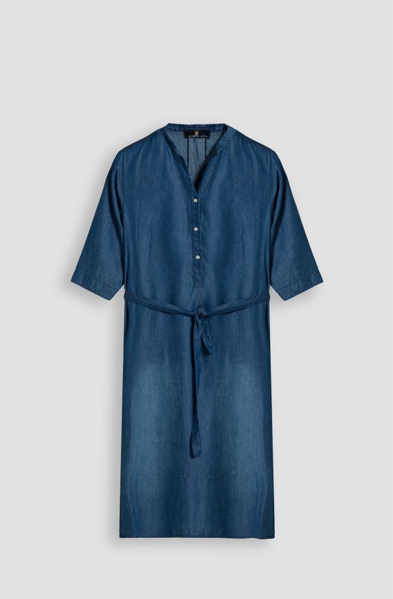 Women's lightweight chambray dress