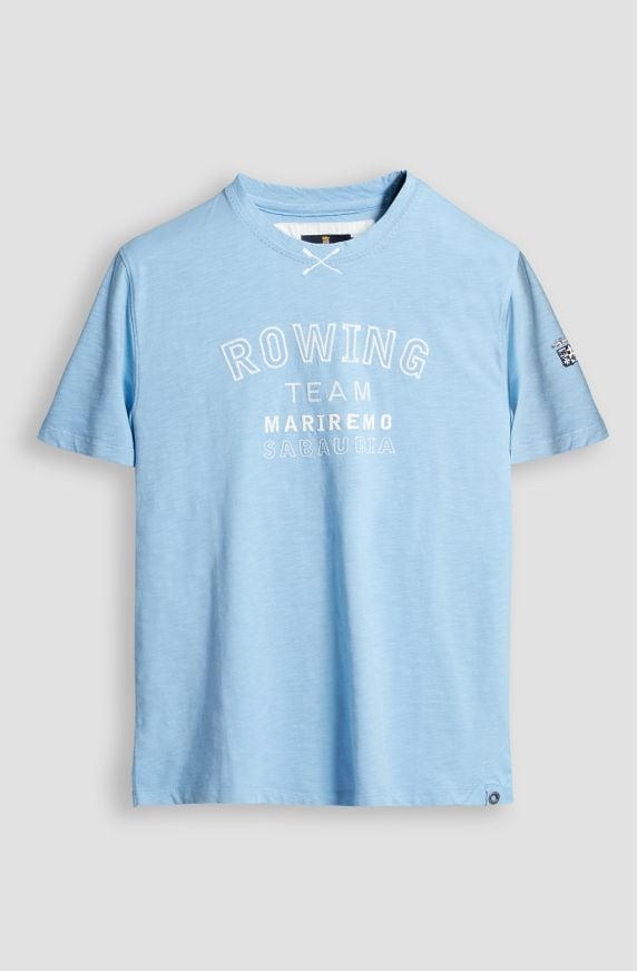 Rowing Team men's t-shirt in slub cotton