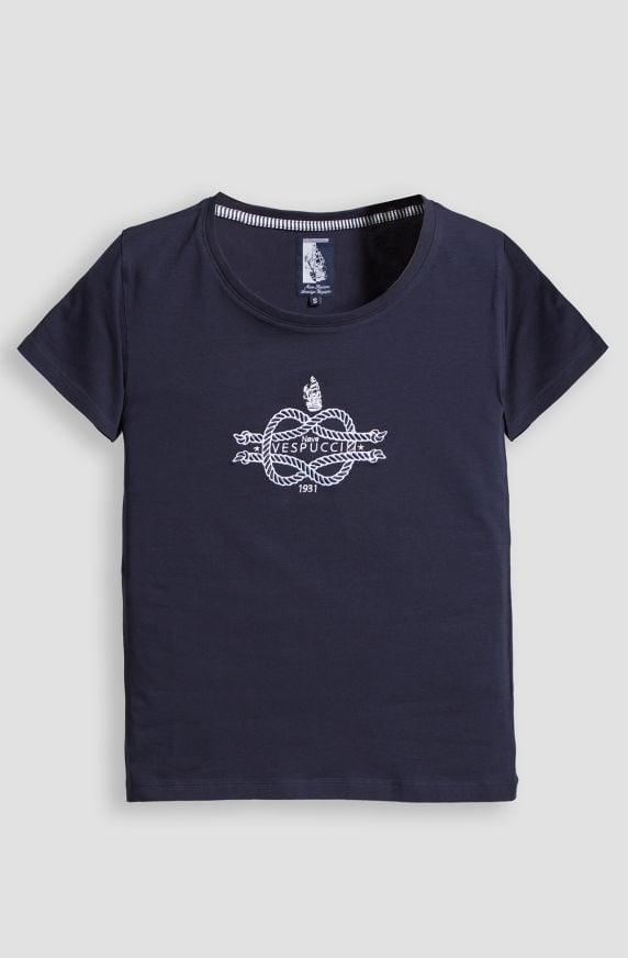 T-shirt da donna Amerigo Vespucci in jersey