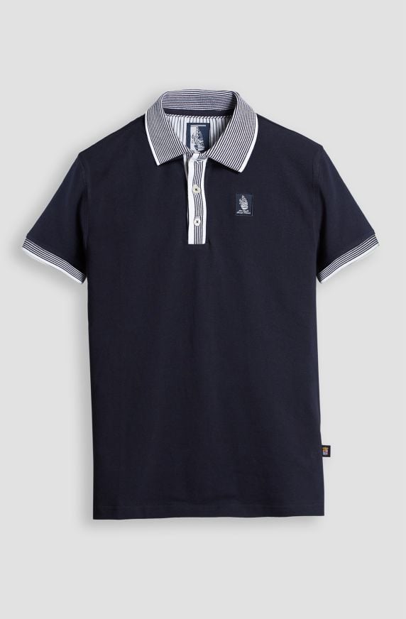 Amerigo Vespucci Men's Pique Polo