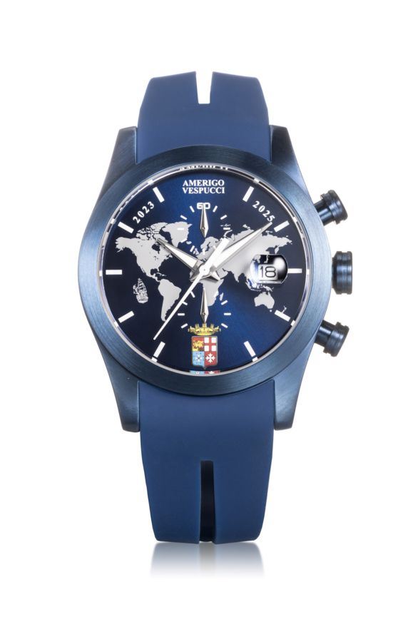 Orologio LOCMAN Island Cronografo - Silicone - Cassa Blu 