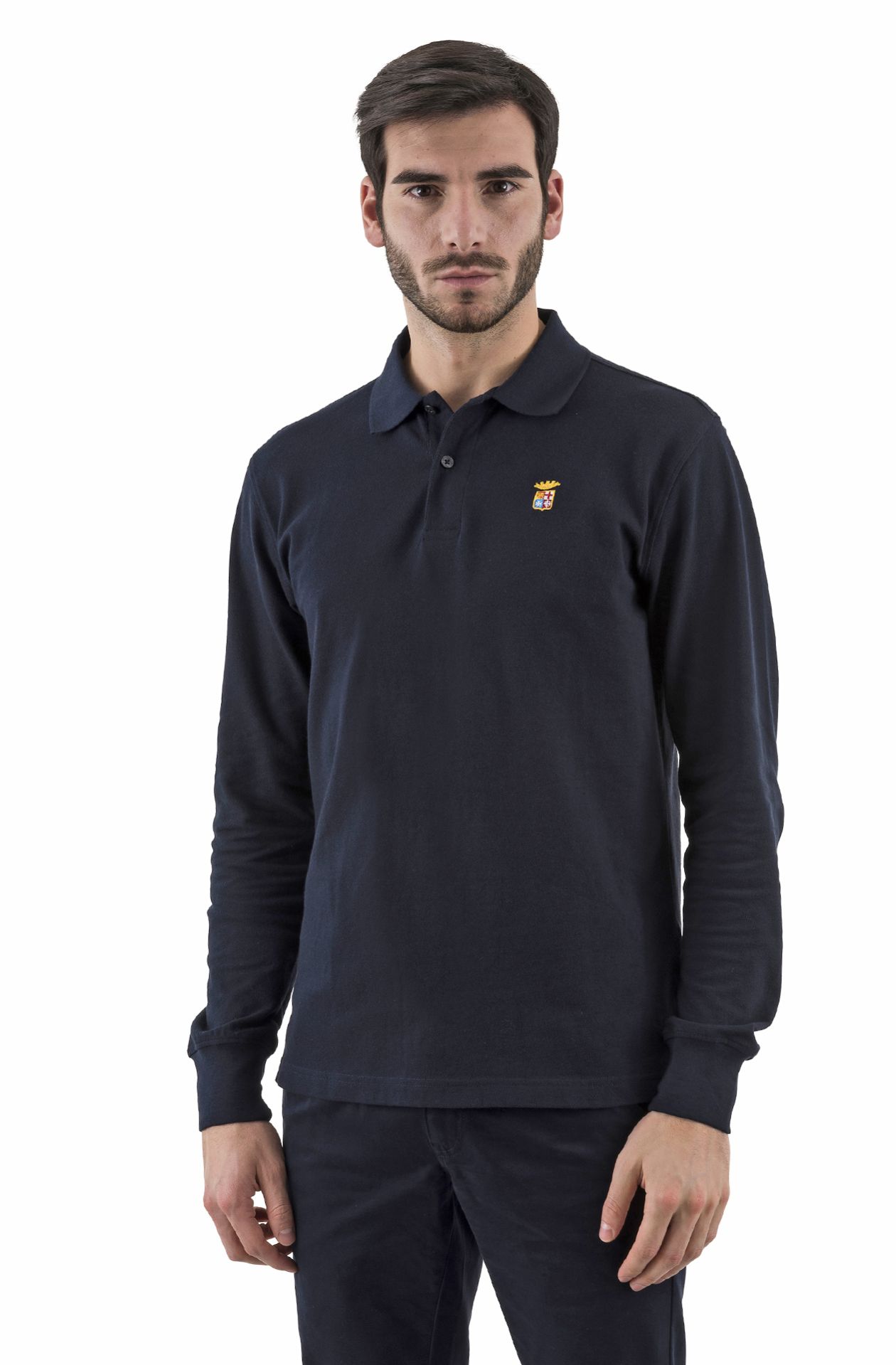 POLO BASIC MANICA LUNGA