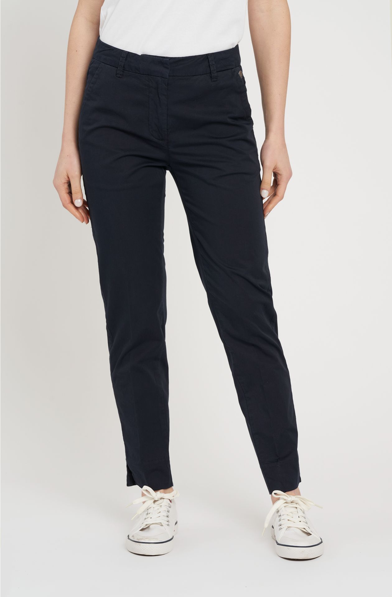 Cotton chino trousers