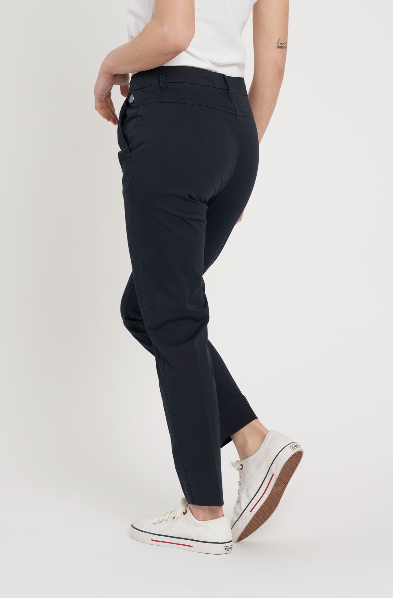 Cotton chino trousers