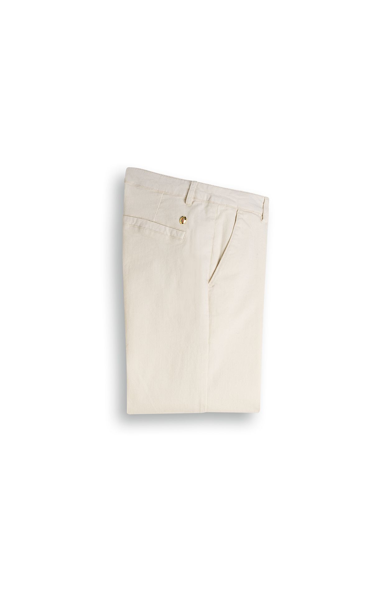 Denim cotton trousers