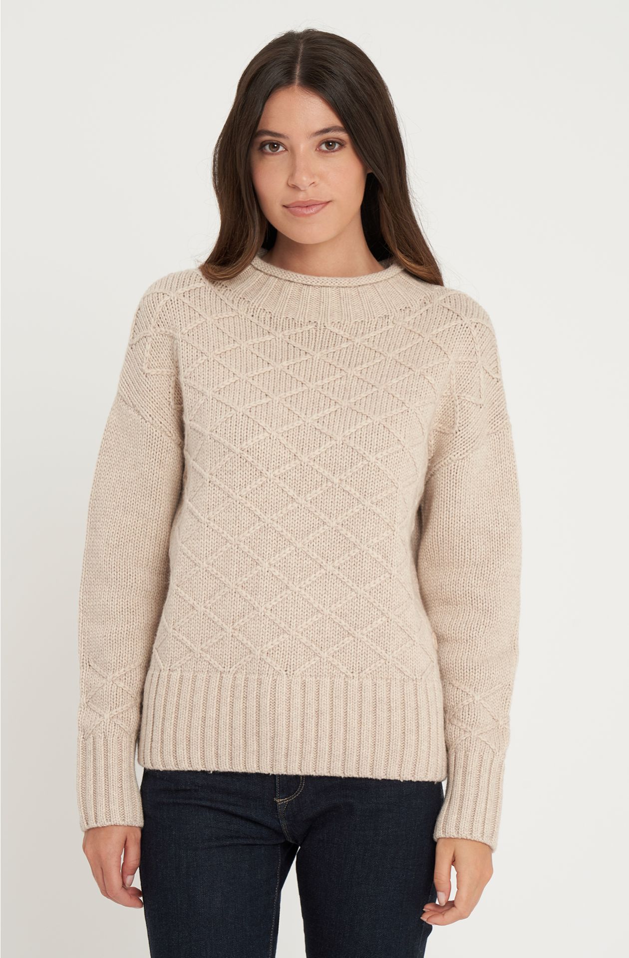 Pullover in misto lana e cashmere