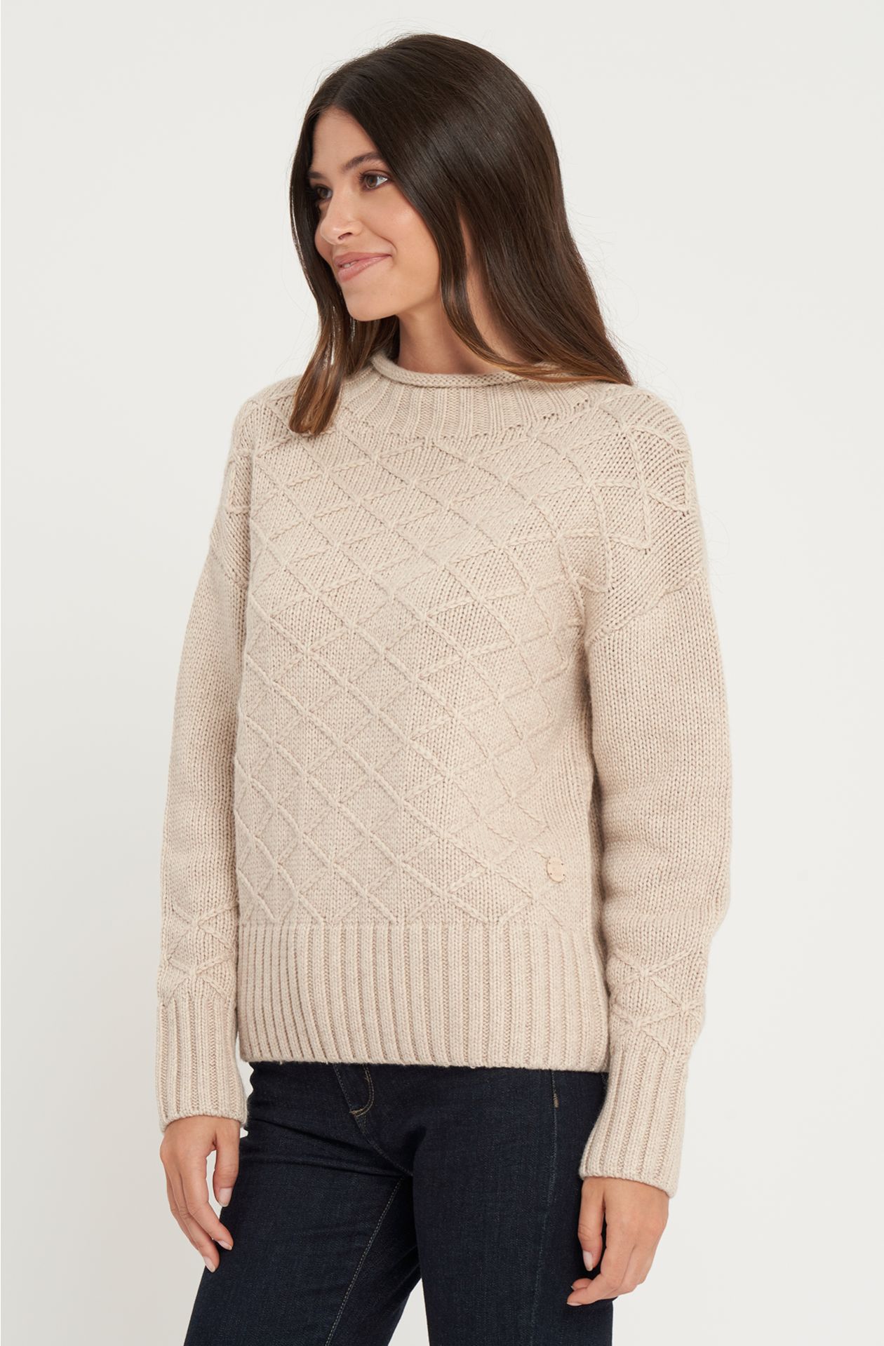 Pullover in misto lana e cashmere