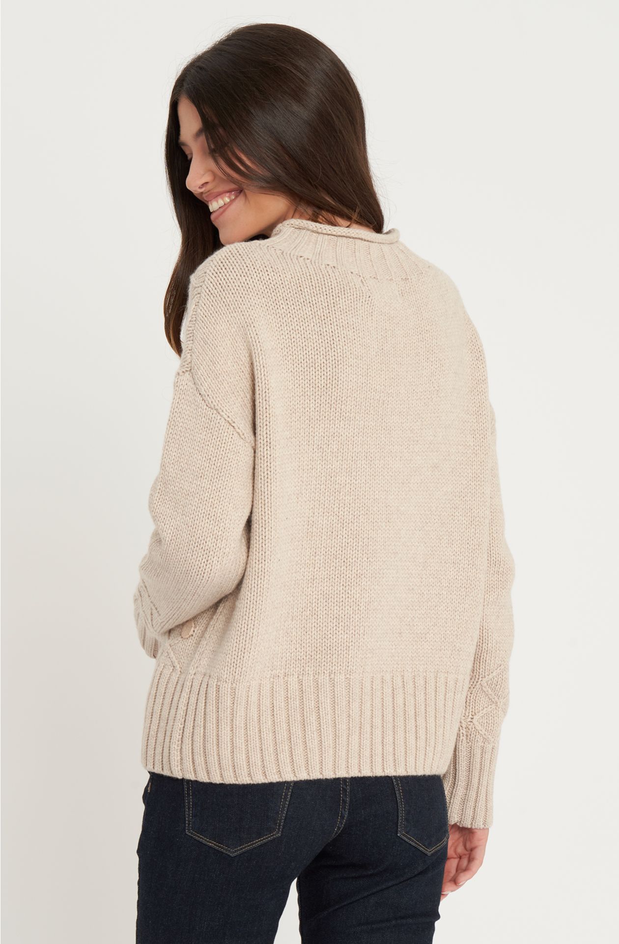 Pullover in misto lana e cashmere