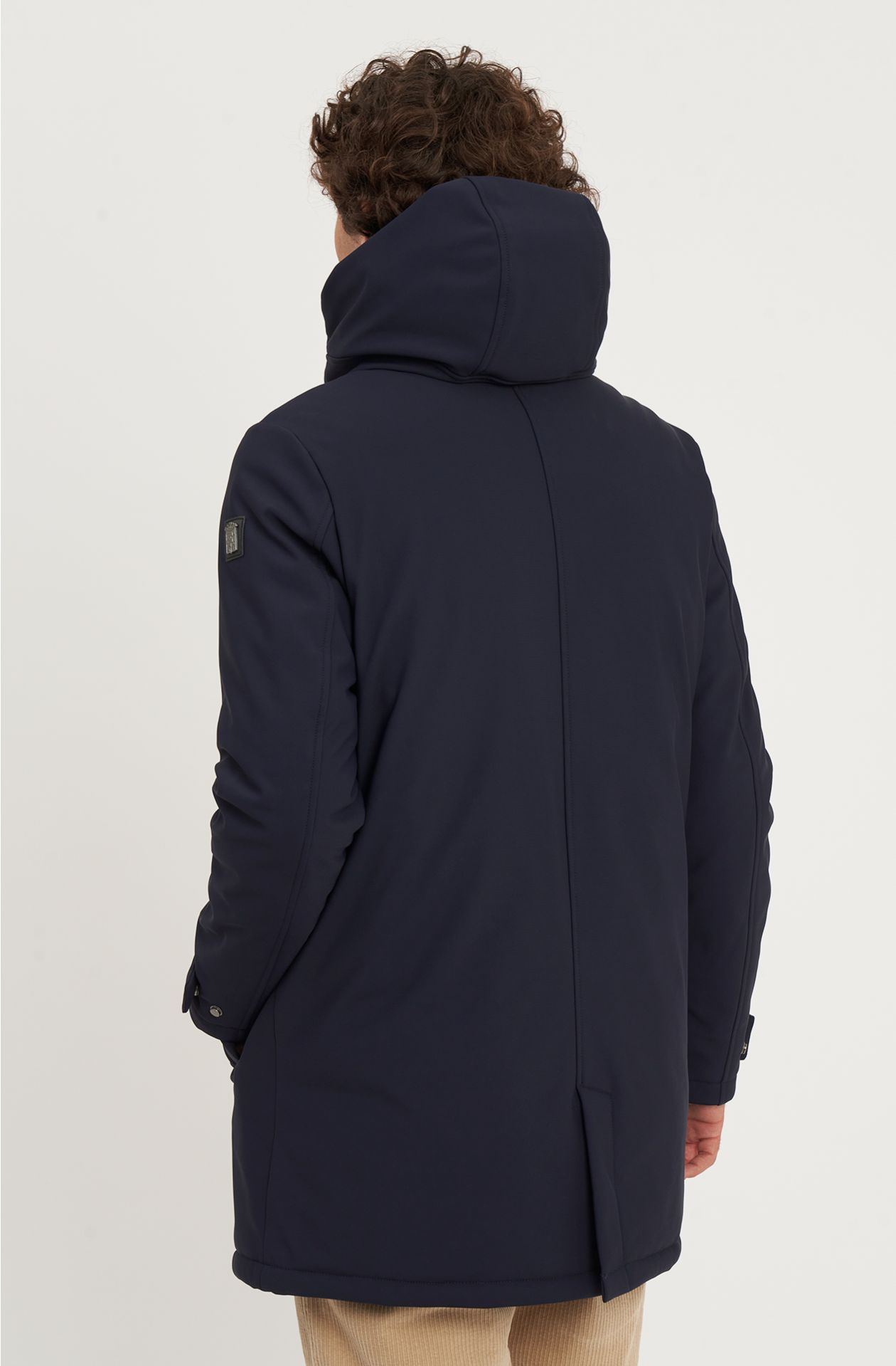 Padded jacket with hood