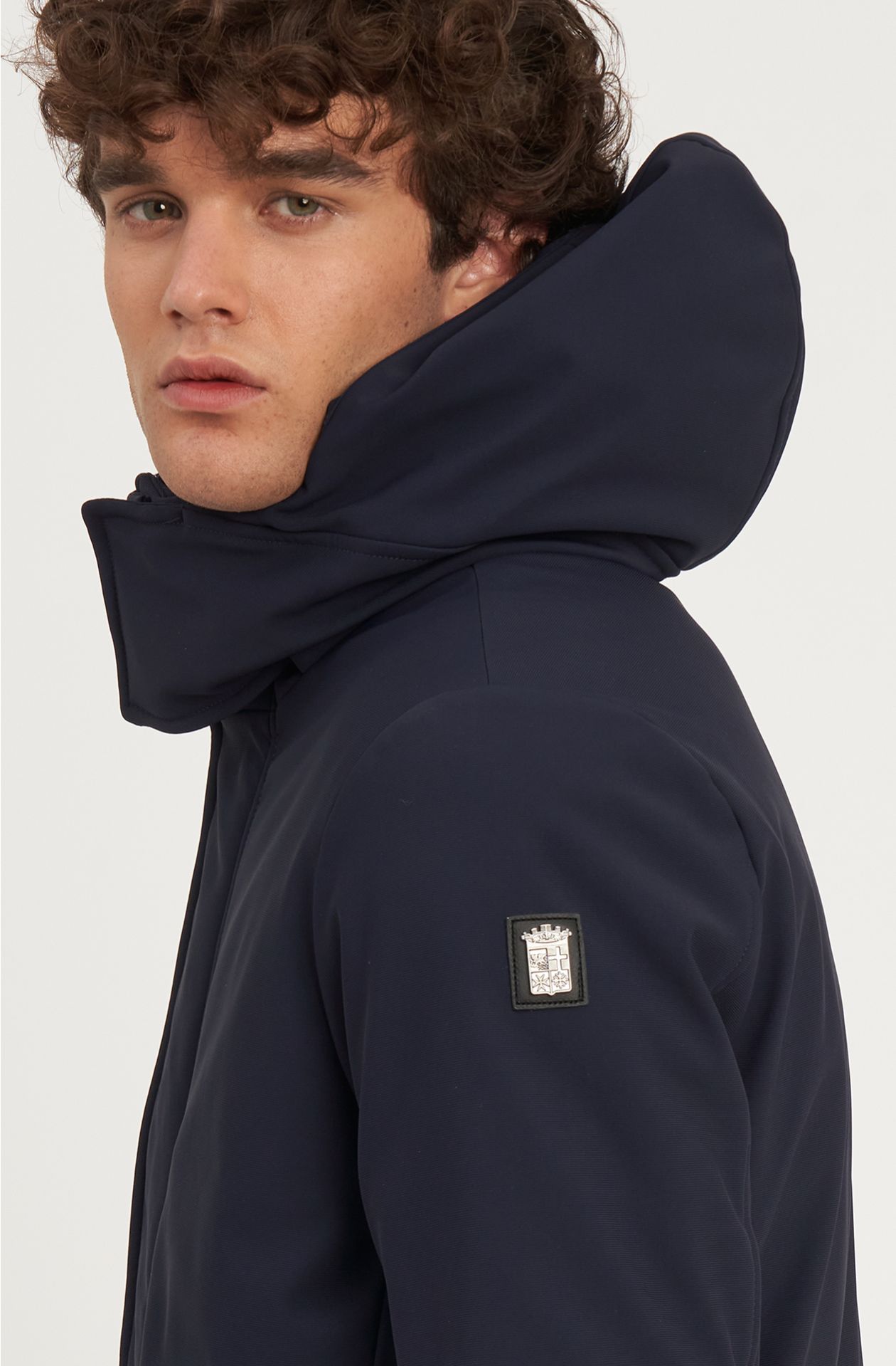 Padded jacket with hood