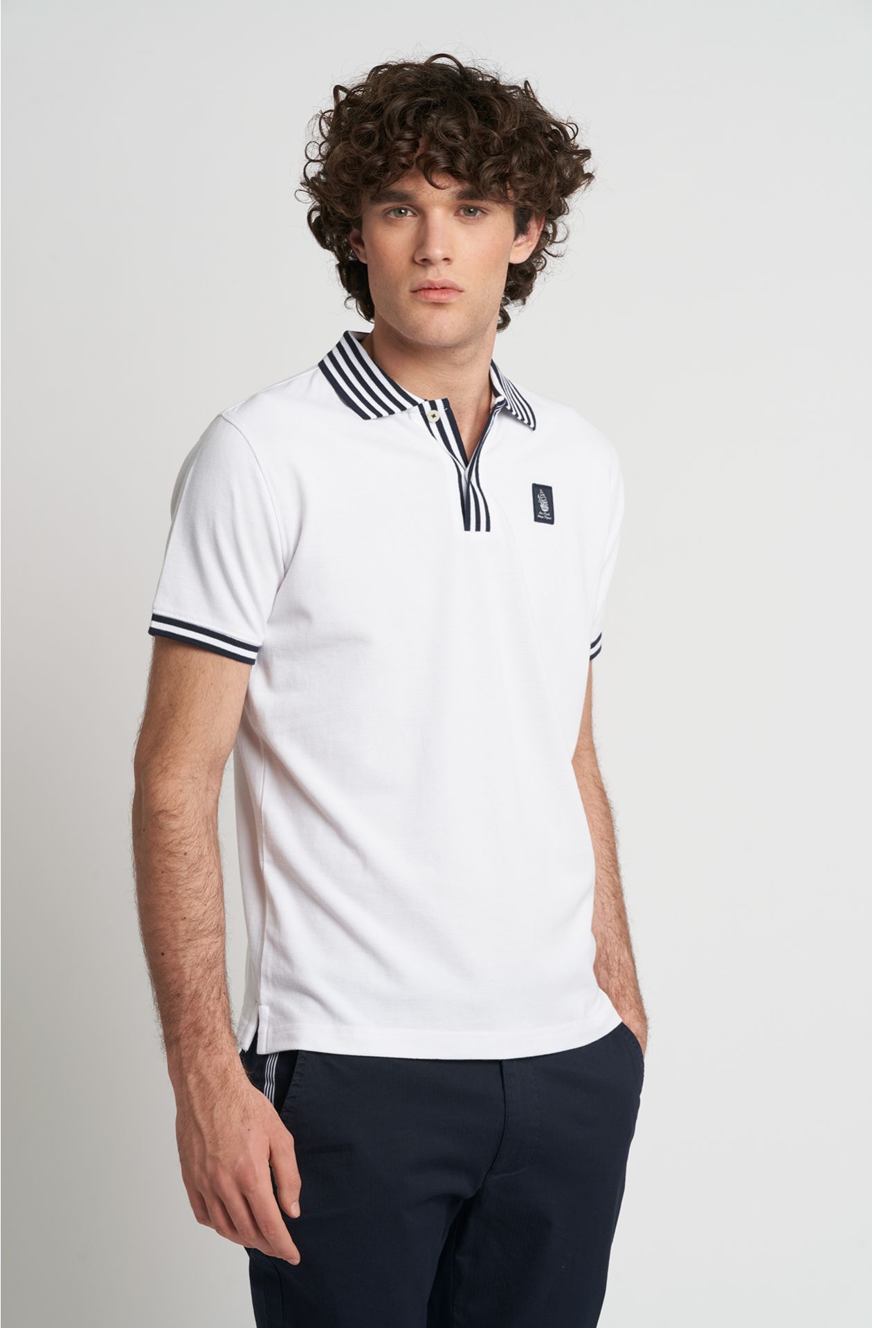 Amerigo Vespucci line polo shirt