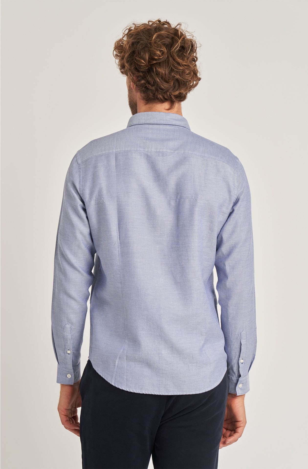 Classic men's shirt in cotton oxford