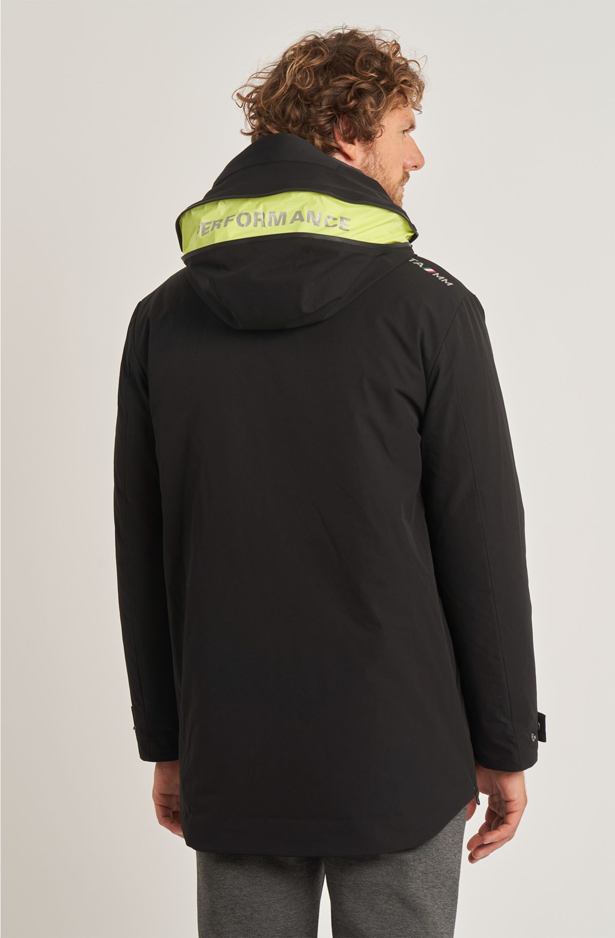 Giaccone da uomo Sailing Team in softshell con interno staccabile