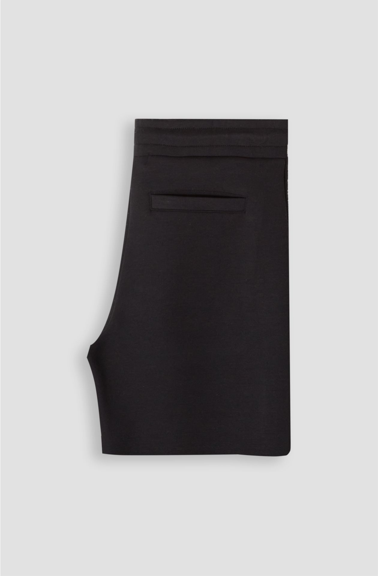 Women's trousers in mixed fabric