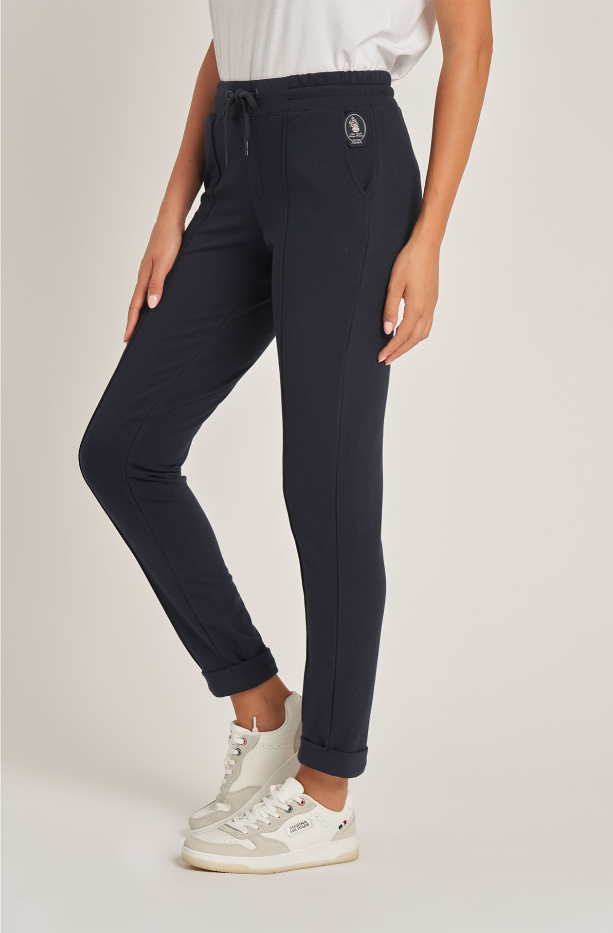 Amerigo Vespucci women's cotton blend trousers