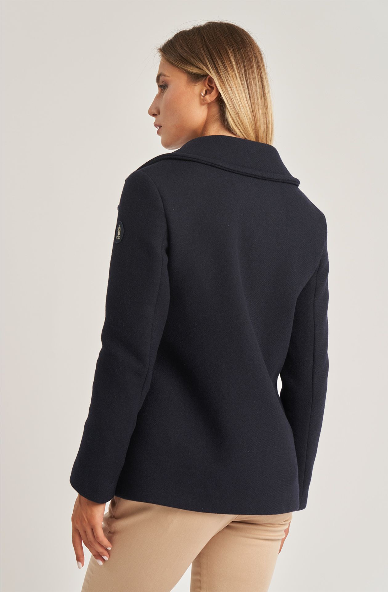 Amerigo Vespucci women's peacoat in wool blend