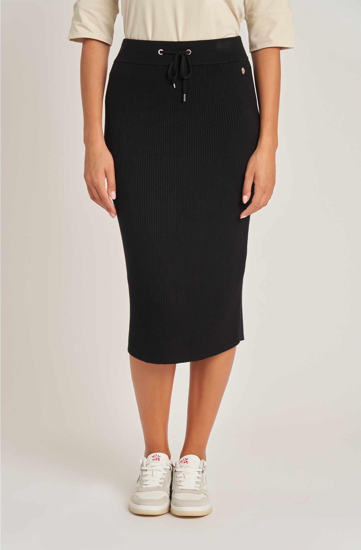 Women's viscose blend skirt