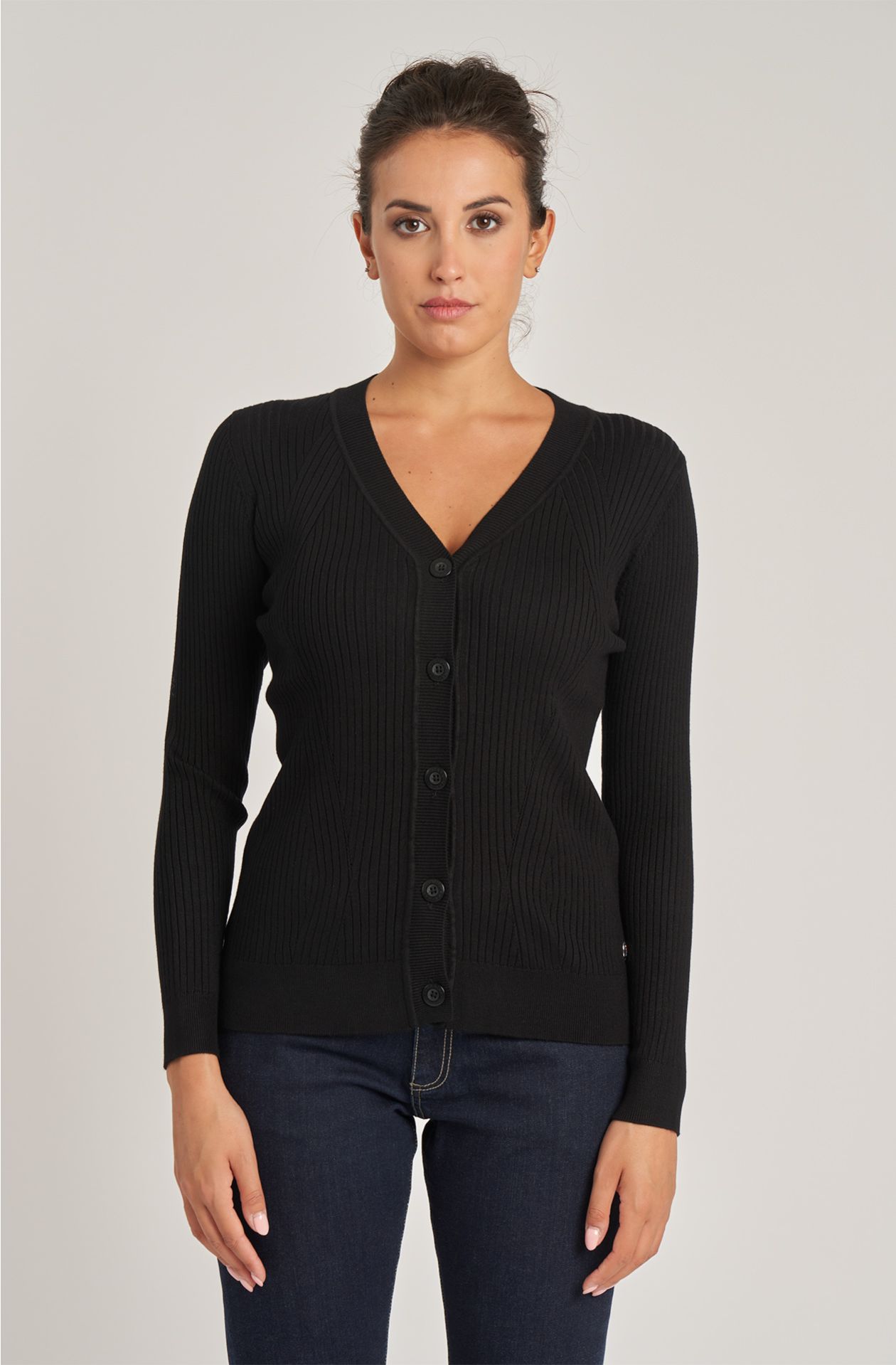 Cardigan da donna in misto viscosa