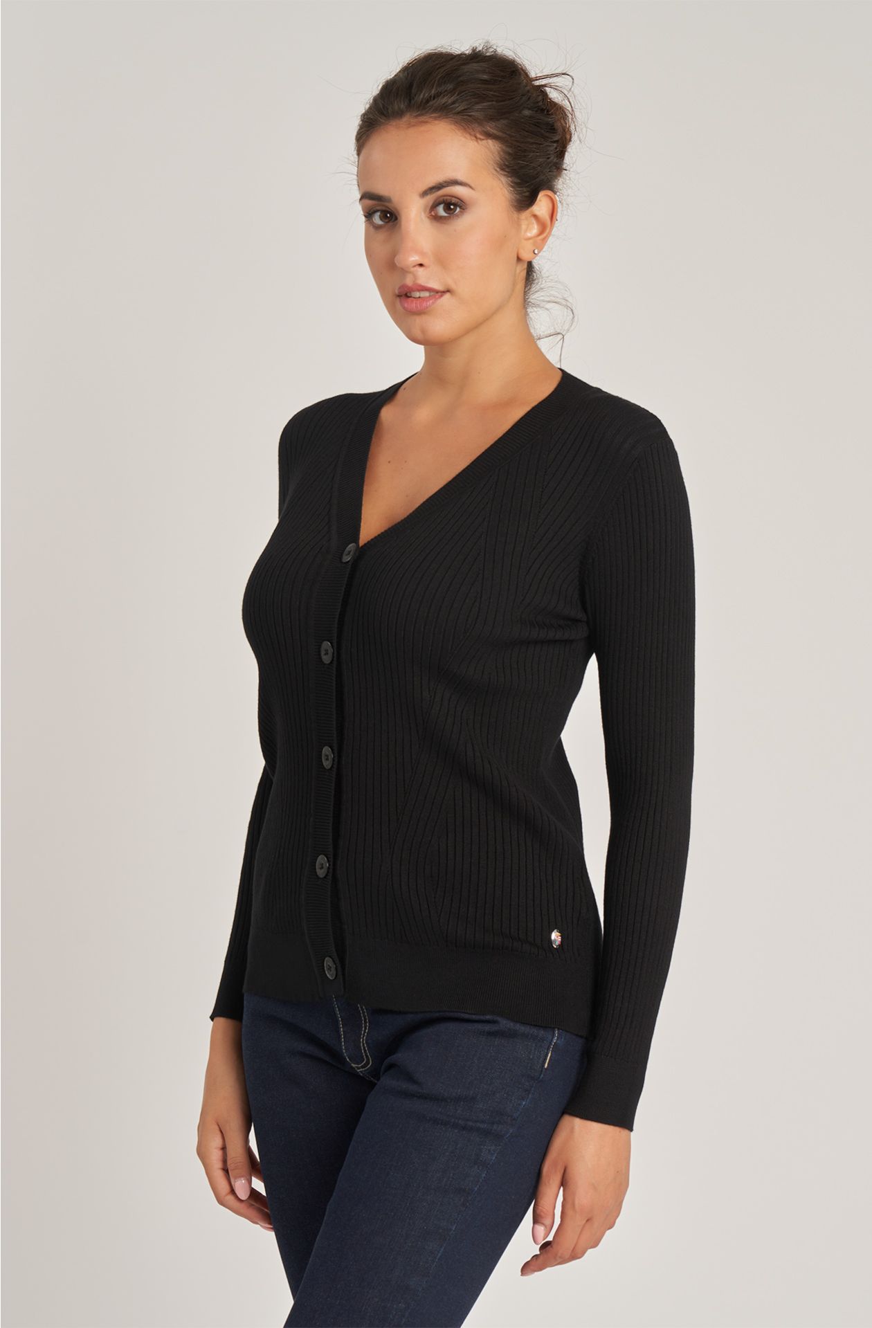 Cardigan da donna in misto viscosa