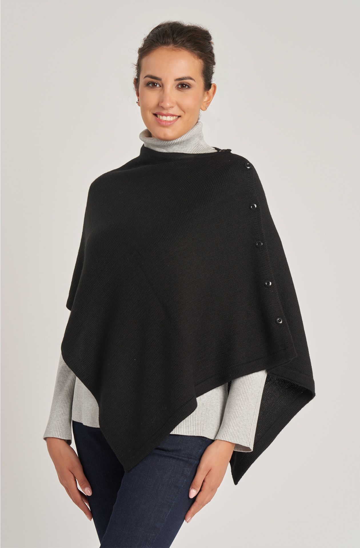 Women's wool cape