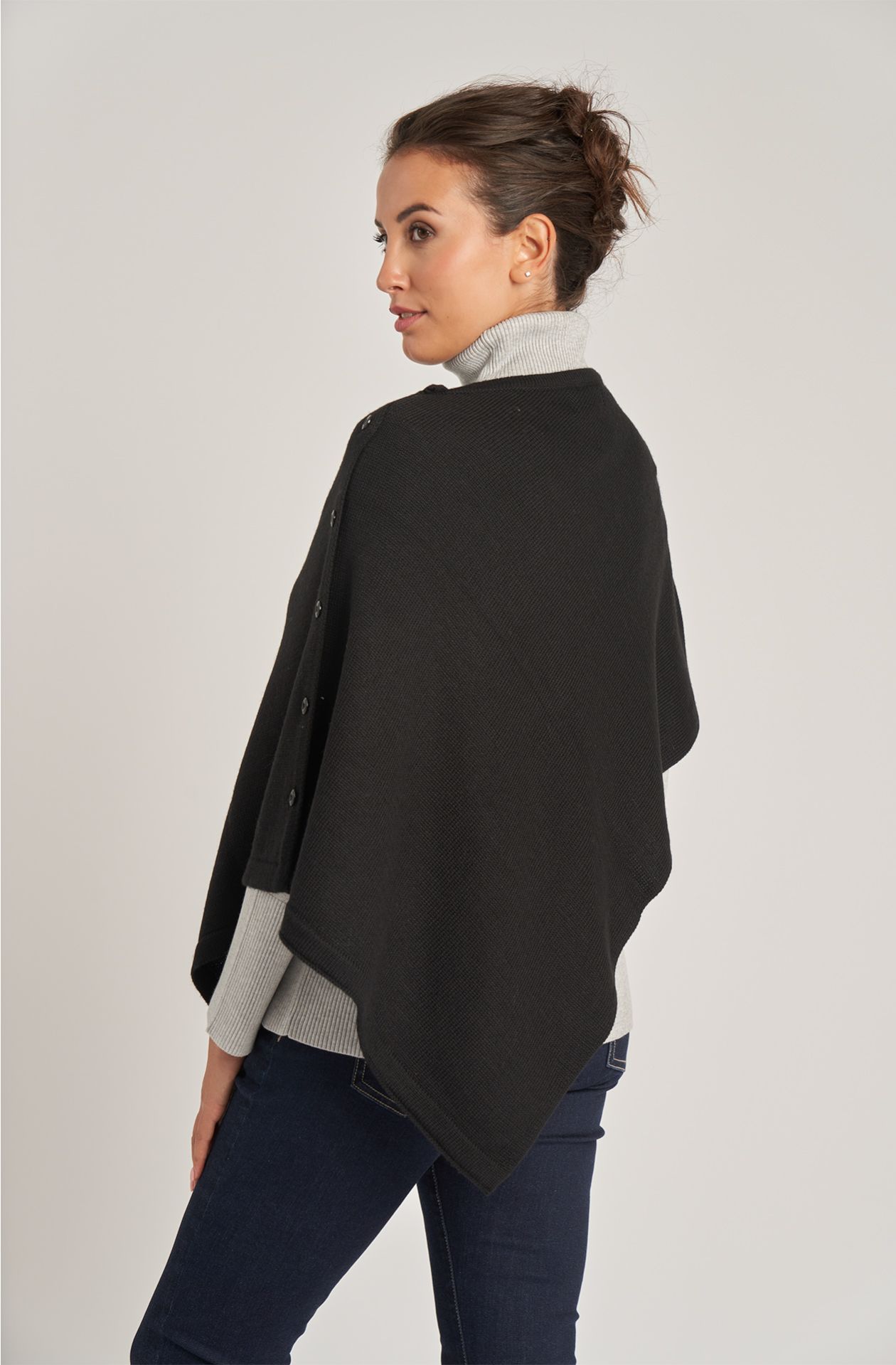 Women's wool cape