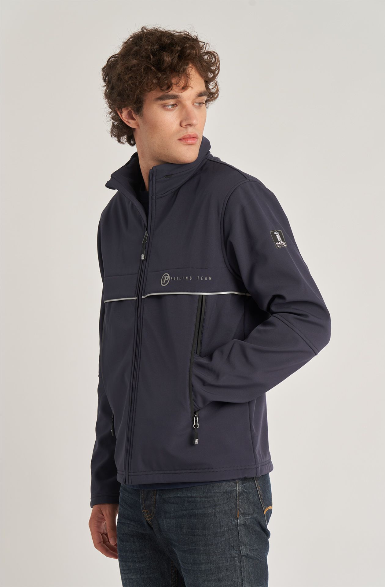 Sailing Team men's softshell jacket