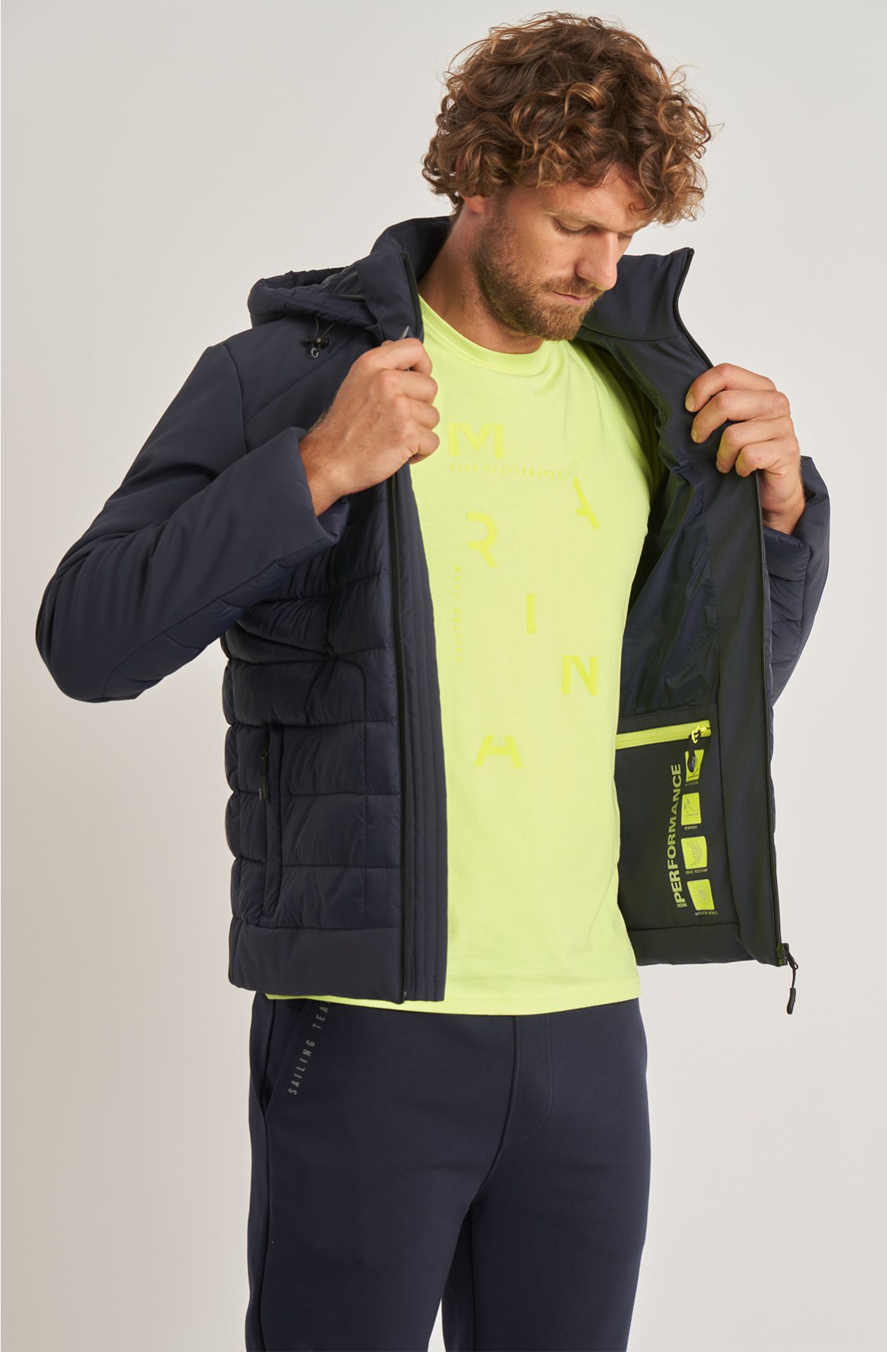 Sailing Team men's softshell jacket