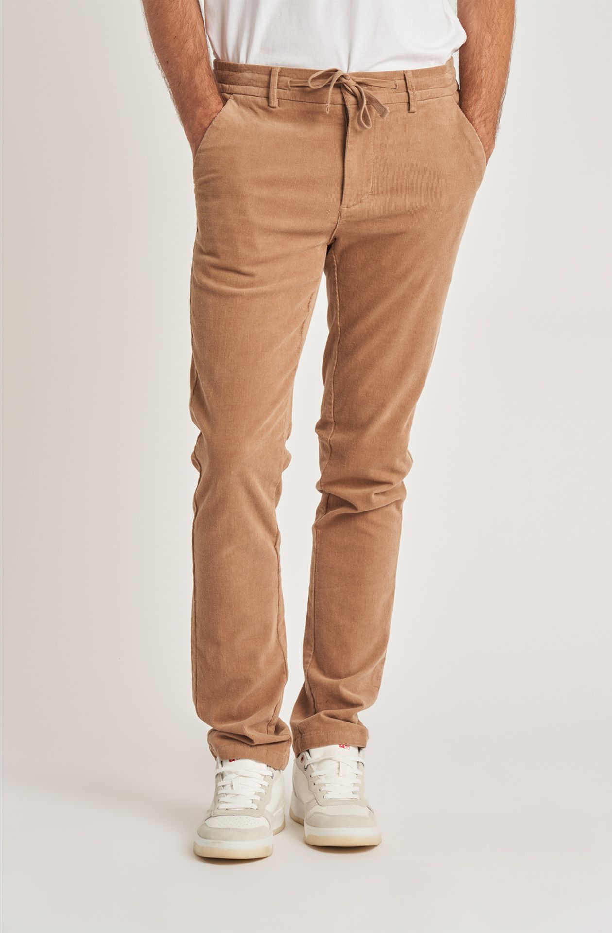 Organic men's corduroy trousers