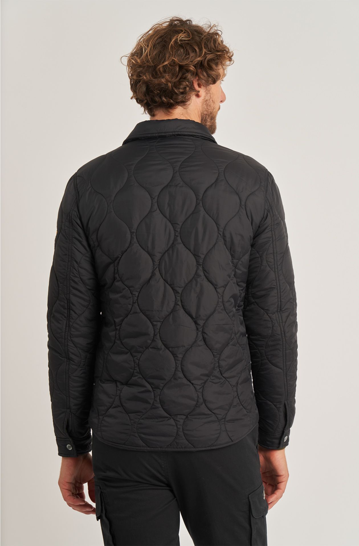 Men's Naval Aviation jacket in quilted nylon