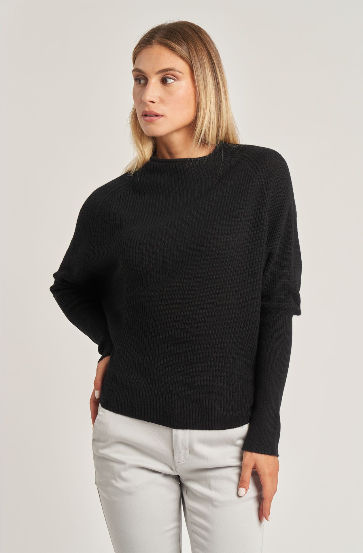 Women's wool blend sweater