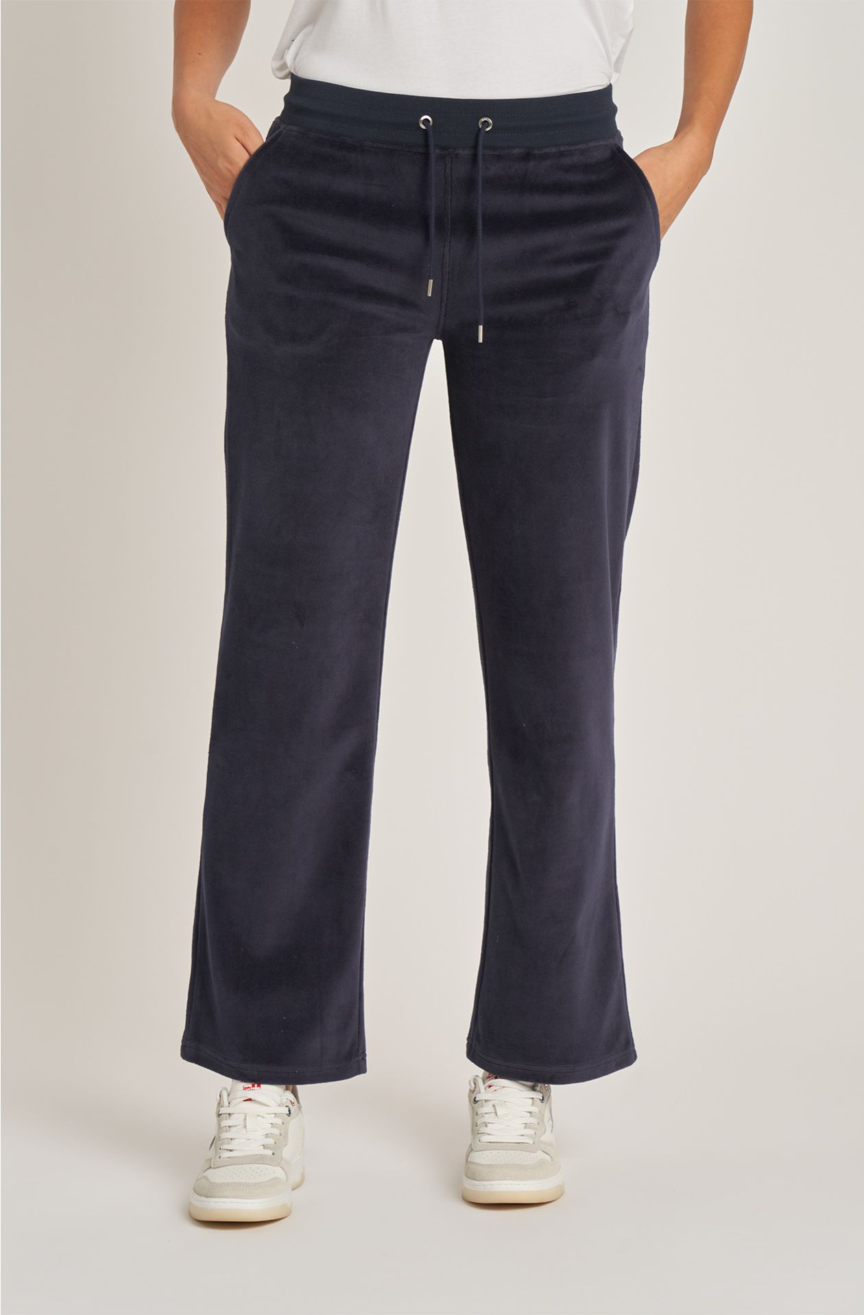 Women's chenille trousers