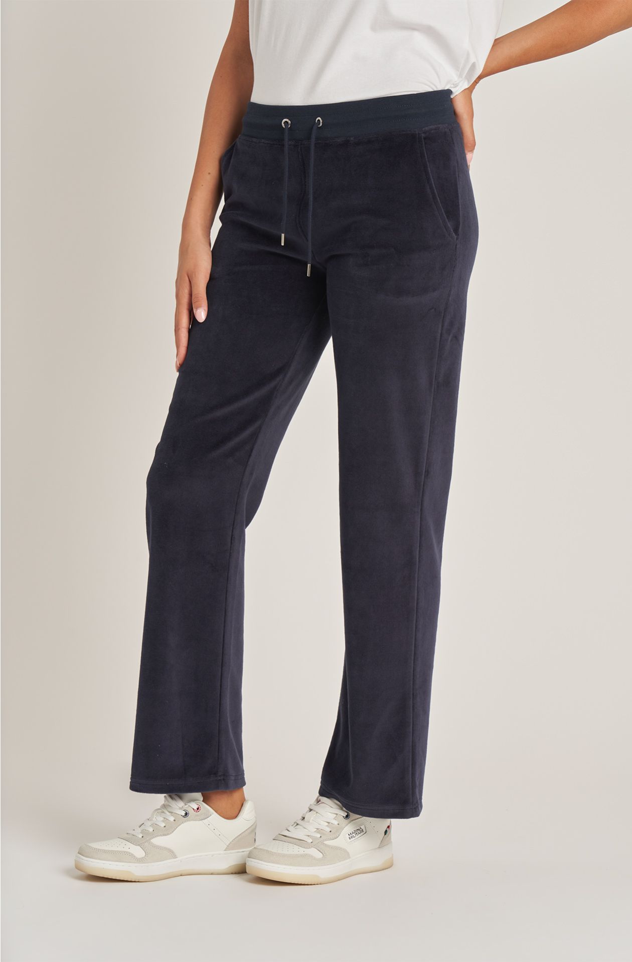 Women's chenille trousers