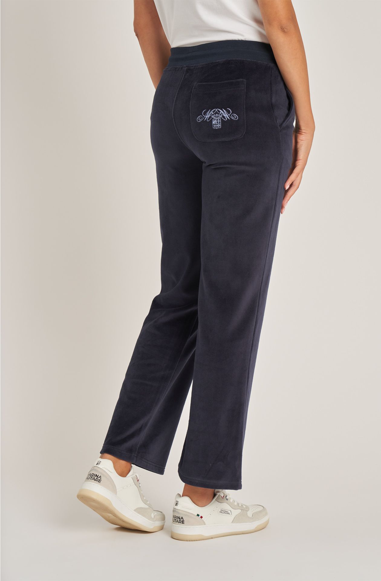 Women's chenille trousers