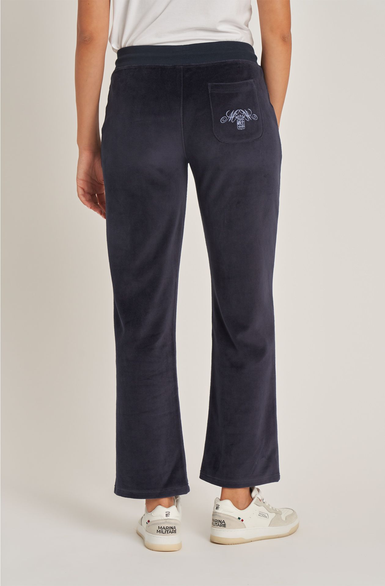 Women's chenille trousers