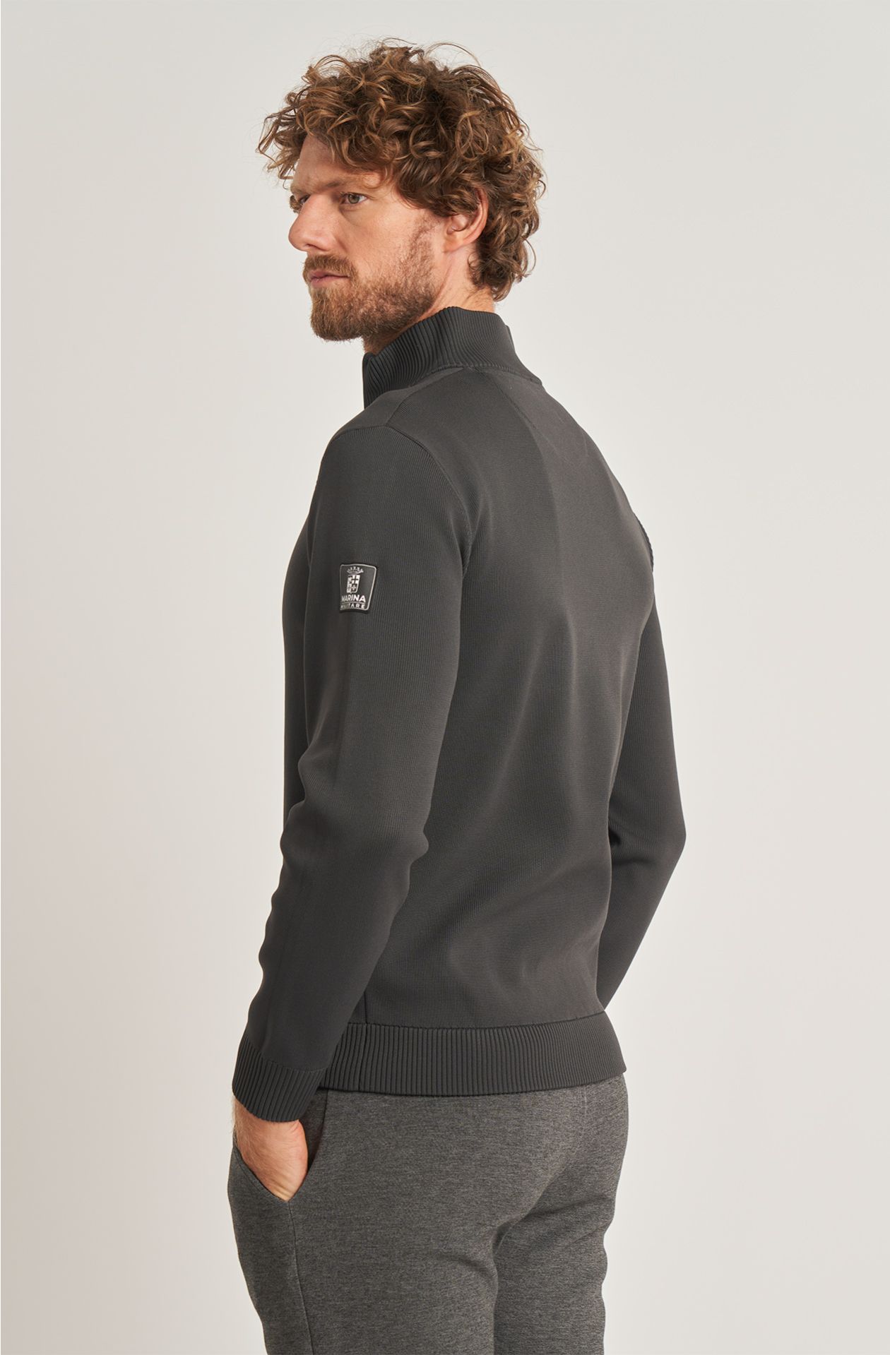 Men's Sailing Team sweater in technical fabric