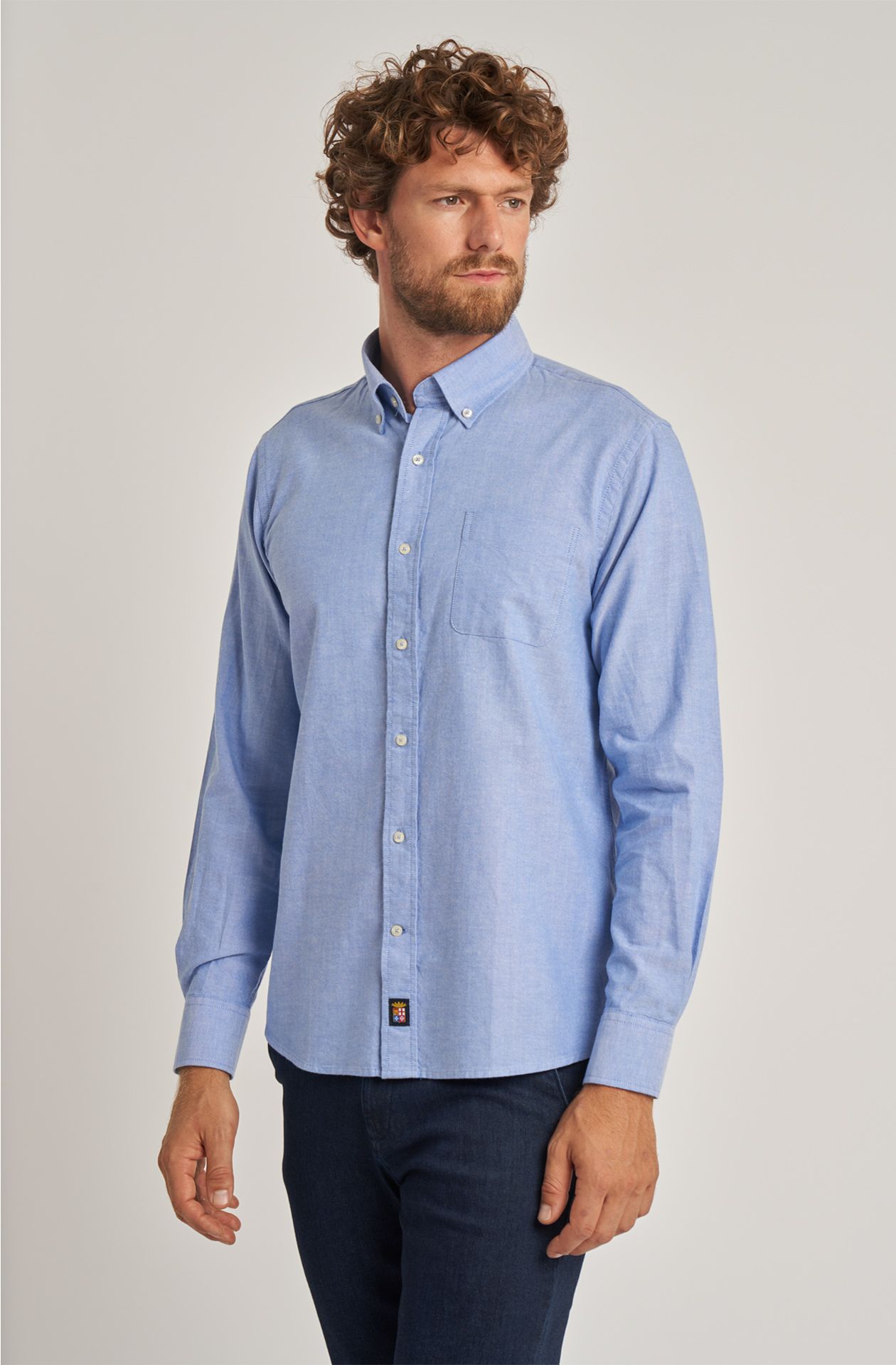 Camicia uomo oxford botton down