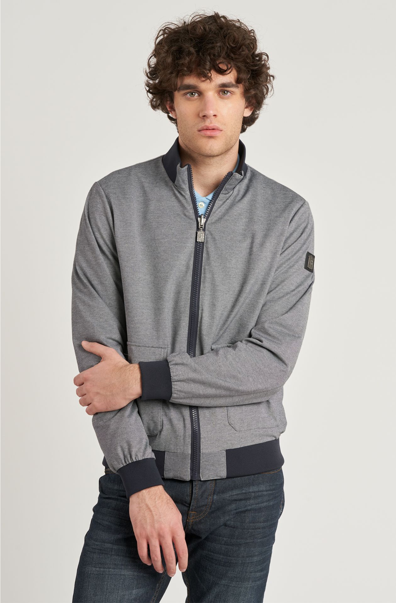 Reversible men's jacket